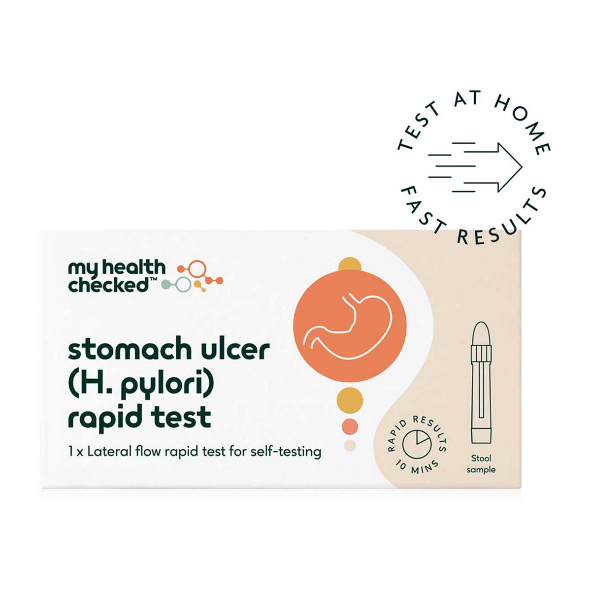 Myhealthchecked Stomach Ulcer (H.pylori) Rapid Test