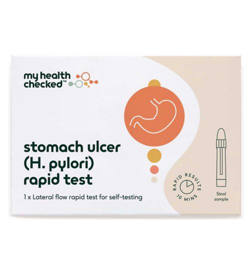 MyHealthChecked Stomach Ulcer (H.Pylori) Rapid Test