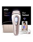Braun IPL Silk-Expert Pro 5 Visible Hair Removal With Pouch 1 Wide & 2  Precision Heads & Venus Razor Alternative For Laser Hair Removal PL5387  White/Gold IPL 5387