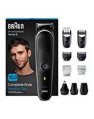 Braun Series 7 HC7390 Men's Rechargeable 17-Setting Hair Clipper + 2  Attachment Combs