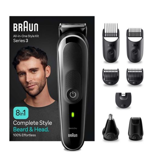 Braun Series 3 All-in-One Hair & Beard Trimmer MGK3440