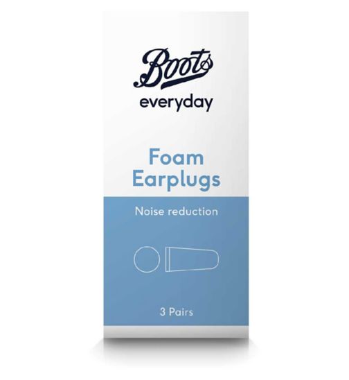 Boots Foam Earplugs - 3 Pairs