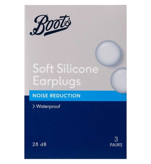 Boots Earplugs Soft Silicone 6s