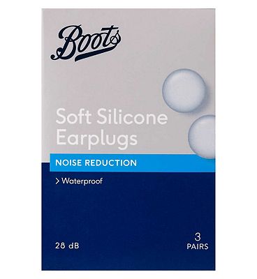 Boots Earplugs Soft Silicone 6s