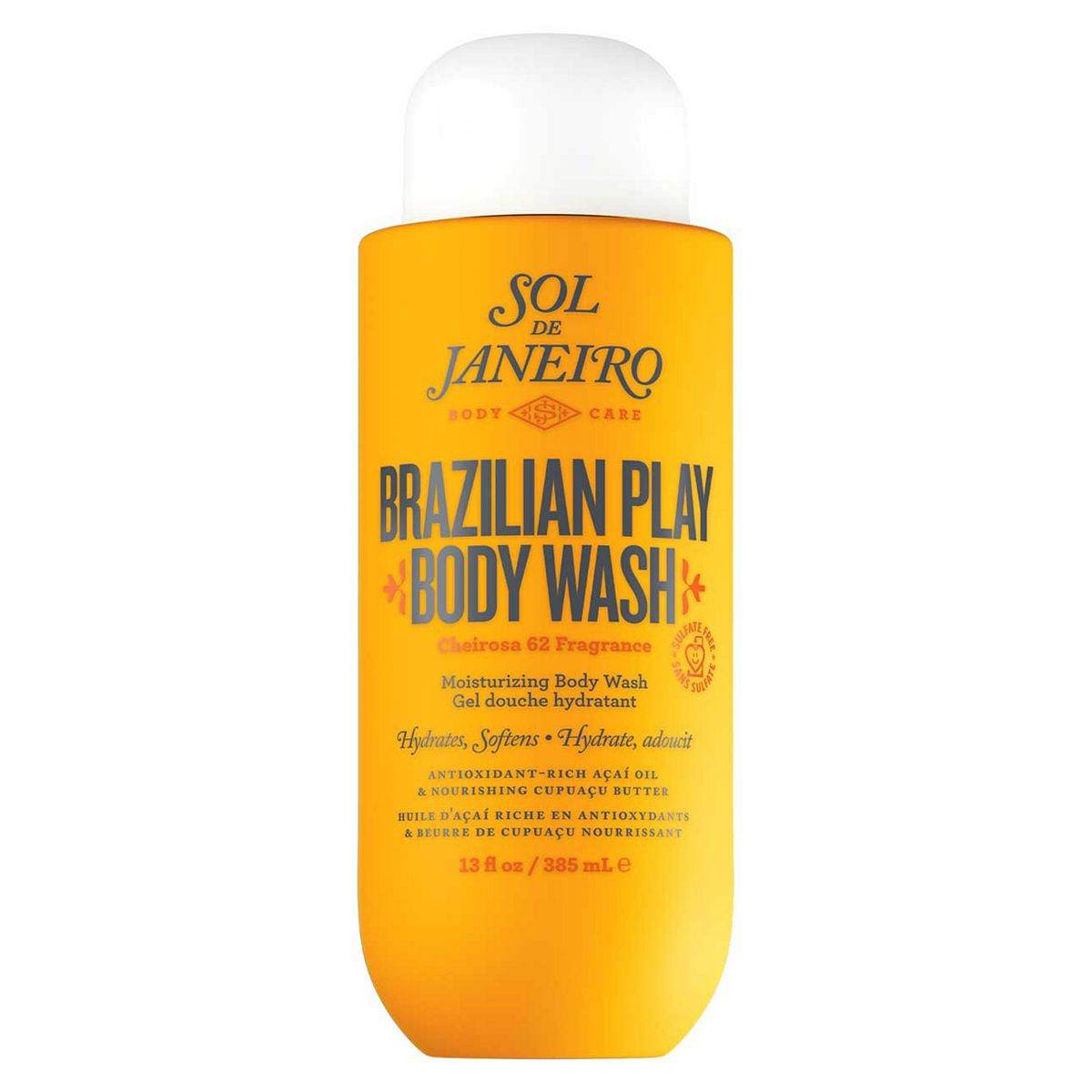 Sol de Janeiro Brazilian Play Moisturizing Shower Cream-Gel 385ml