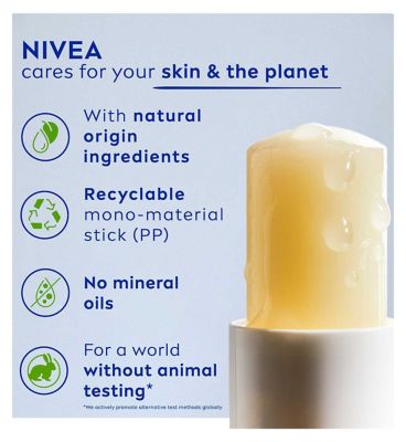 NIVEA Sun Protect Caring Lip Balm SPF50, 4.8g (8)