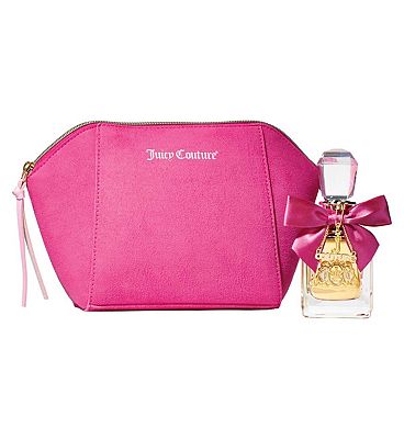Juicy Couture Viva La Juicy Eau De Parfum 50ml with Cosmetic Bag Gift Set