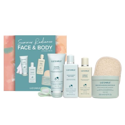 Liz Earle Summer Radiance 4 Piece Full Size Face & Body Collection
