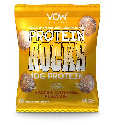 VOW Nutrition Protein Rocks High Protein Snack Salted Caramel - 45g