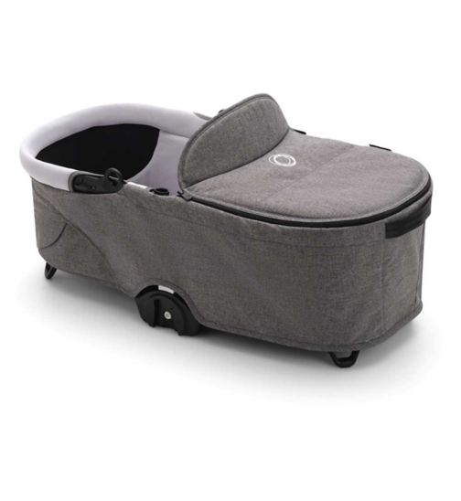 Bugaboo dragonfly carrycot complete grey melange