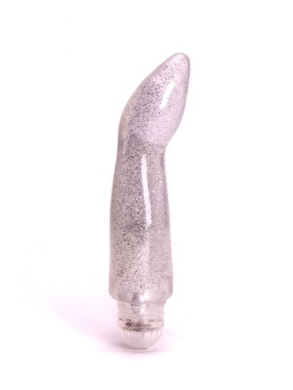 Ann Summers 5 Inch Glitter G Spot Vibrator Clear