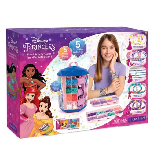 Make It Real Disney 5 In 1 Activity Tower