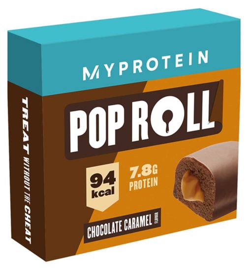 Myprotein Choc Caramel Pop Rolls 27g - 6 Packs
