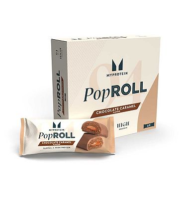 Myprotein Choc Caramel Pop Rolls 27g - 6 Packs