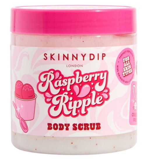 Skinny Dip Raspberry Ripple Body Scrub 340g