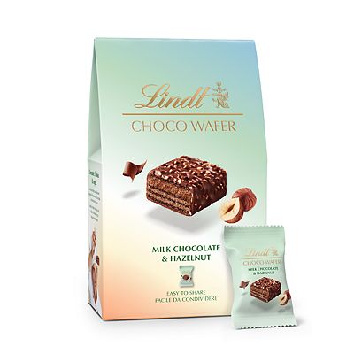 Lindt Choco Wafer Box Milk Hazlenut 135g