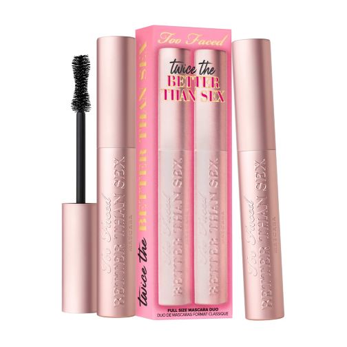 Too Faced Twice The Better Than Sex Mascara Duo (50% Saving!)