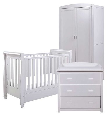 Babymore Eva 3 Piece Room Set - Grey