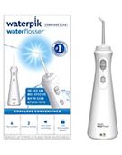 Waterpik Cordless Plus Water Flosser, Water Floss for Teeth, WP-490UK White