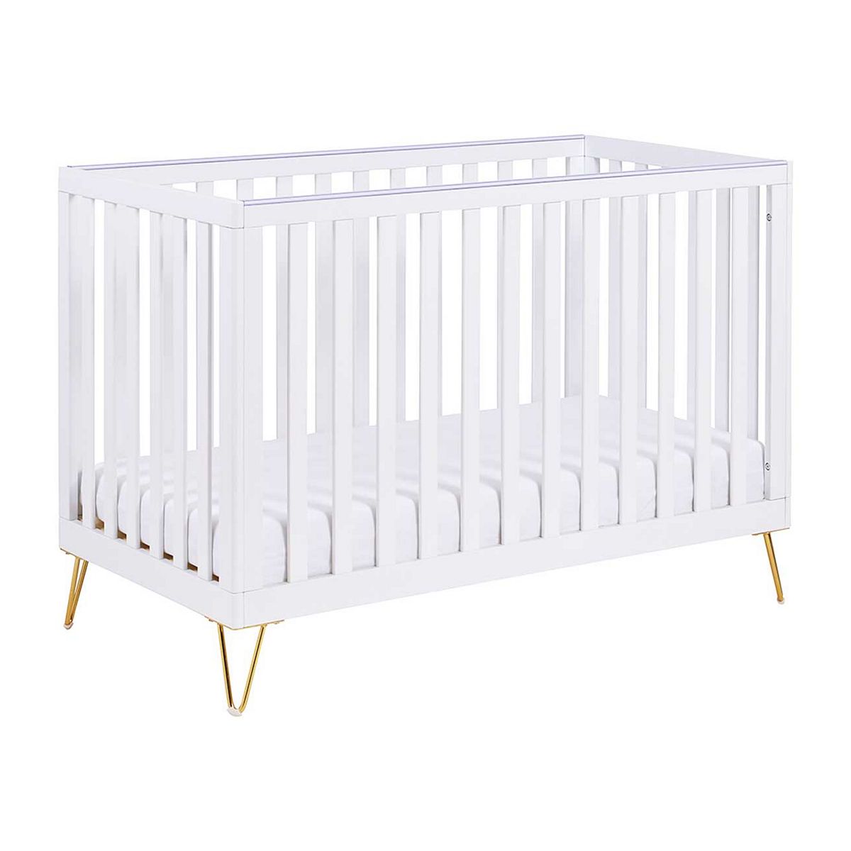Babymore Kimi Cot Bed - White