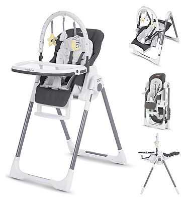 Miniuno Yumo Plus2 2-in-1 Highchair - MiniStars