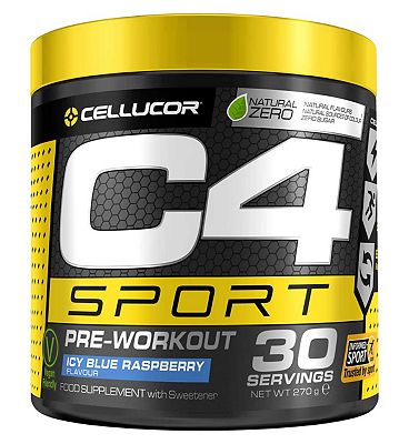 C4 Sport Pre-Workout Icy Blue Raspberry - 288g
