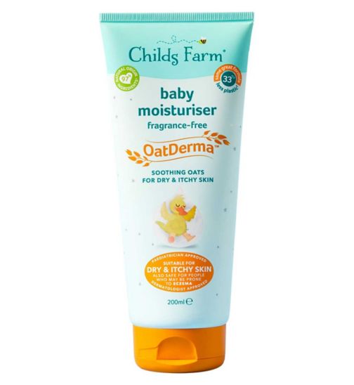 ChildsFarm baby oat derma moisturiser fragrance-free 200ml