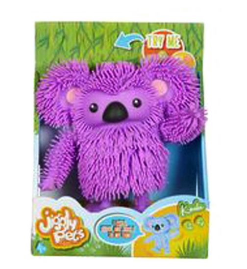 Jiggly Pets Koala Toy Purple