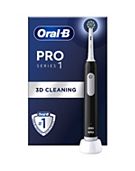 Oral-B Pro 1 Cross Action Electric Toothbrush - Black