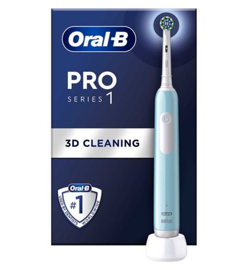 Oral-B Pro 1 Cross Action Electric Toothbrush - Blue