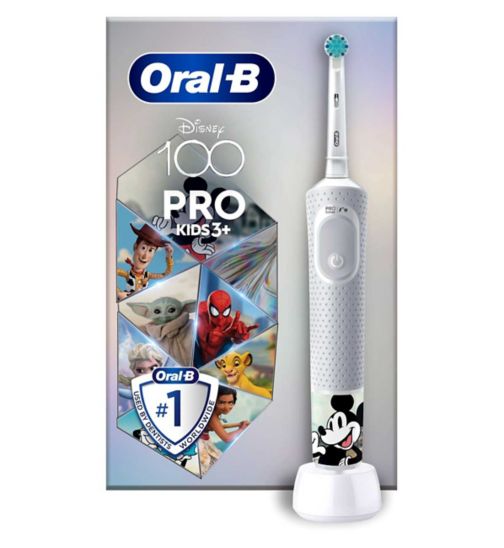Oral-B Vitality Pro Kids Electric Toothbrush - Disney 100 Years