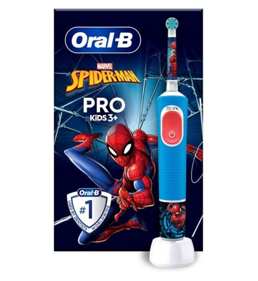 Oral-B Vitality Pro Kids Electric Toothbrush - Spider-Man