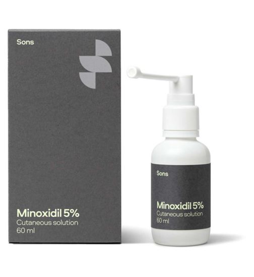 Sons Minoxidil 5% Cutaneous Solution - 60ml