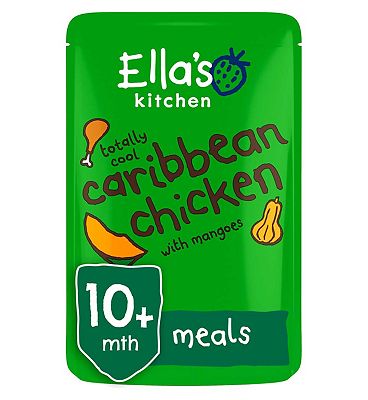 Ella's Kitchen Organic Caribbean Chicken Baby Food Pouch 10+ Months 190g