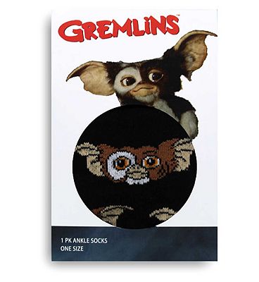 Gremlins Gizmo 1pk Mens Ankle Sock