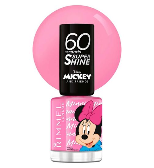 Rimmel x Disney 60 Seconds Super Shine Nail Polish Minnie