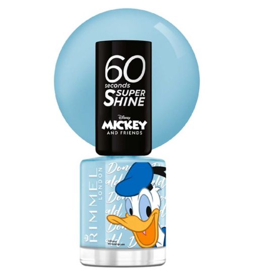 Rimmel x Disney 60 Seconds Super Shine Nail Polish Donald