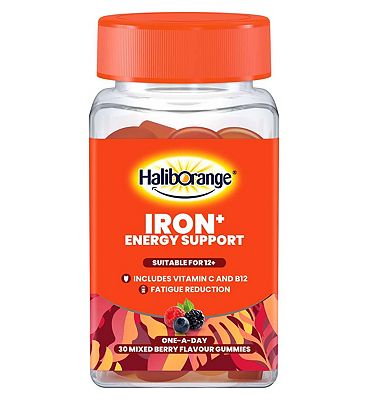 Haliborange Iron & Energy Support - 30 Gummies