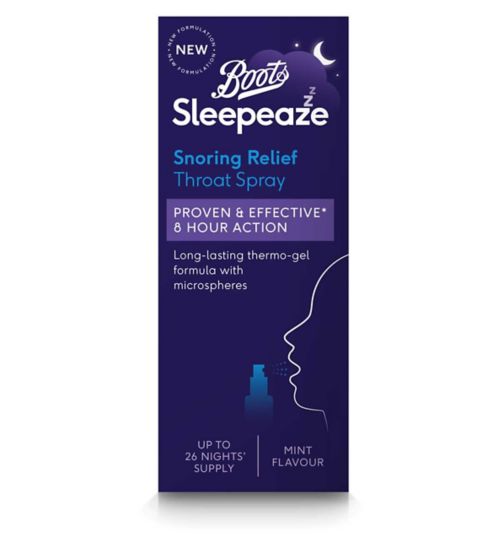 Boots Sleepeaze Snoring Relief Throat Spray - 14ml