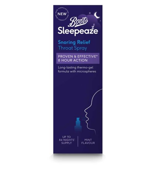 Boots Sleepeaze Snoring Relief Throat Spray - 42ml