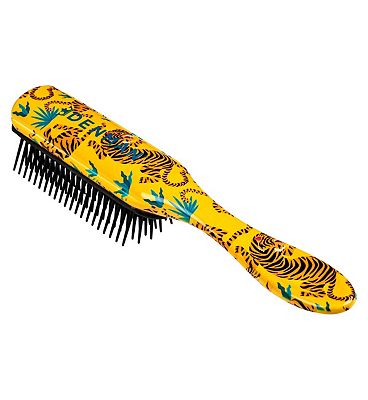 Denman D3 Deluxe Print Wild Cat Hairbrush