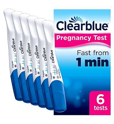 Clearblue Pregnancy Test Value Pack Bundle - 6 Tests