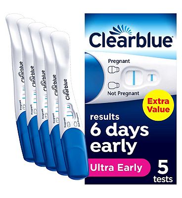 Buy Clearblue Pregnancy Test Rapid Detection 5 Tests Online at Chemist  Warehouse®