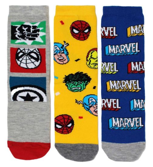 Marvel Kids 3pk Ankle Sock