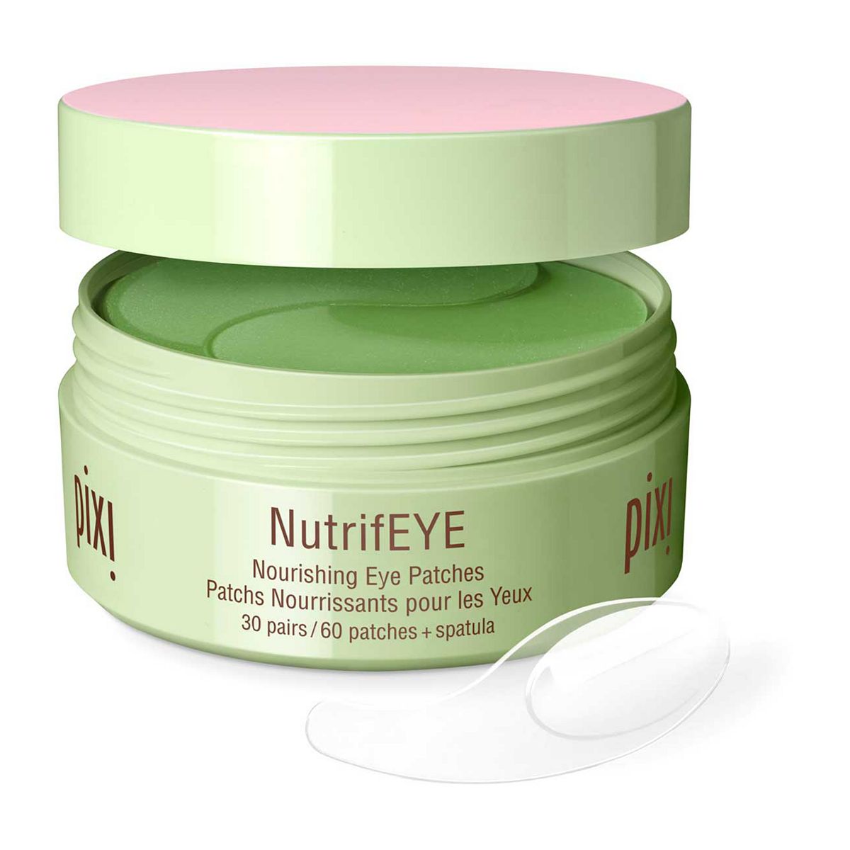 Pixi Nourishing Eye Patches Hydrogel Infused With Rose Extract & Aloe Vera - Nutrifeye 30 Pairs