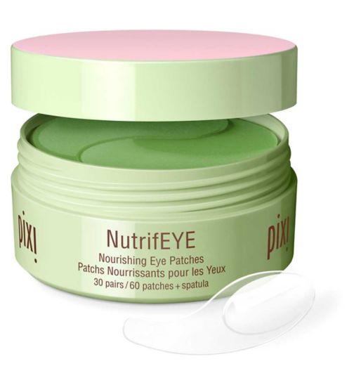 Pixi Nourishing Eye Patches Hydrogel infused with Rose Extract & Aloe Vera - NutrifEYE - 30 Pairs