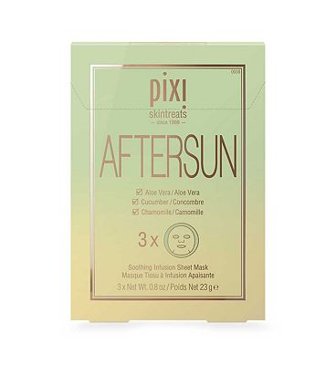 Pixi Aftersun Soothing Infusion Sheet Face Mask 3s (2)