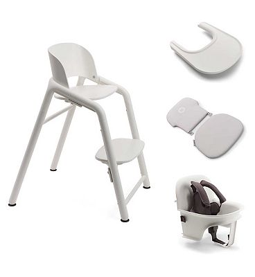 Bugaboo Complete High Chair Bundle White
