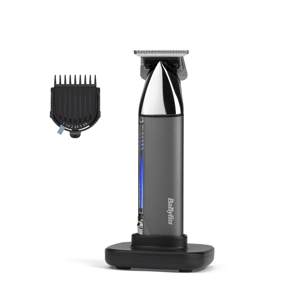 Babyliss Super-X Metal Series Cordless Beard & Stubble Trimmer - Chrome