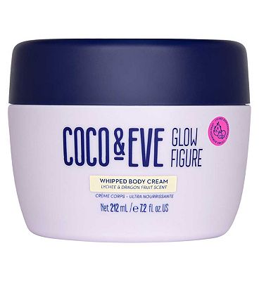 Coco & Eve Glow Figure Whipped Body Cream - Dragonfruit & Lychee 212ml
